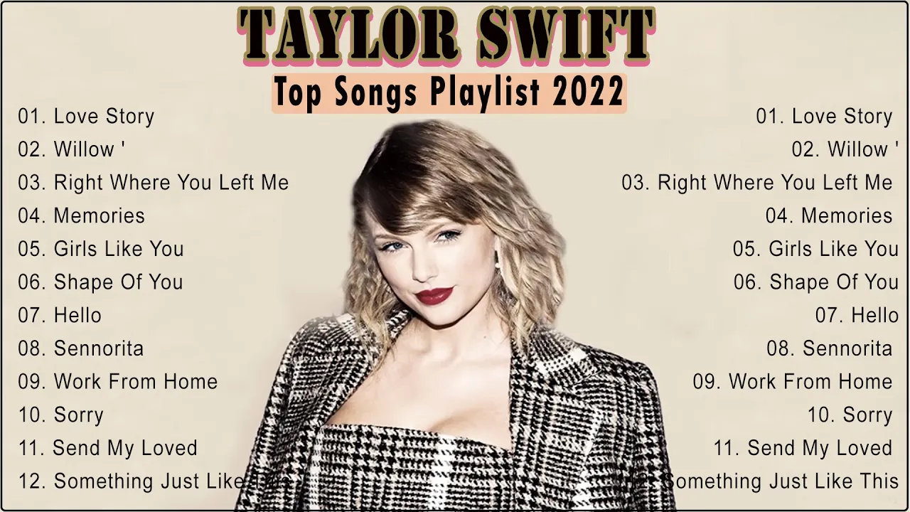 Taylor Swift Greatest Hits Full Album 2022 - Top Songs Of Taylor Swift Playlist