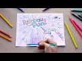 Rainbow Fun Coloring Sheet