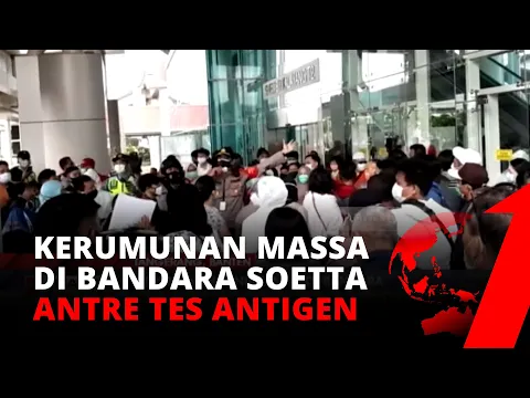Lebih Dari 800 Penumpang di Bandara Antre Untuk Tes Rapid Antigen | tvOne