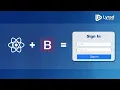 React Bootstrap - Creating a Sign In form using Bootstrap 5 and React