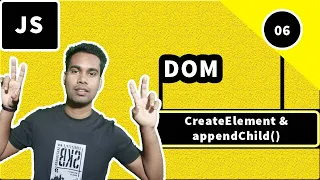 Create and append element in JavaScript How to dynamically create html Element in javascript