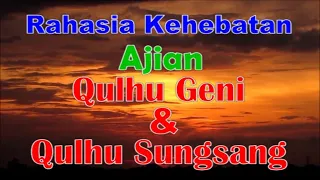 the secret of the greatness of the qulhu geni u0026 qulhu sungsang spells reading the latin text