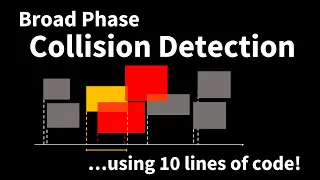 23 - Sweep and Prune Collision Detection with 10 lines of code