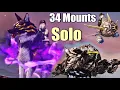 34 FFXIV Mounts You Can Farm SOLO Dragons Wolves Bathtubs etc