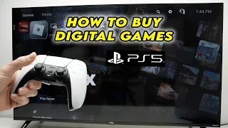 PS5 How to Buy Any digital Games