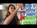 How to Dispose of Sharps Needles Syringes
