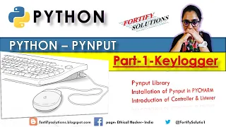 Keylogger - Installation of Pynput library Part-1 Python