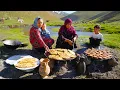Download Lagu Organic Mountain Village Life in Afghanistan | Shepherd Mother Cooking Shepherd Food in the Village