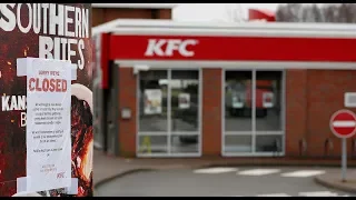 Chicken shortage forces KFC to close many UK stores