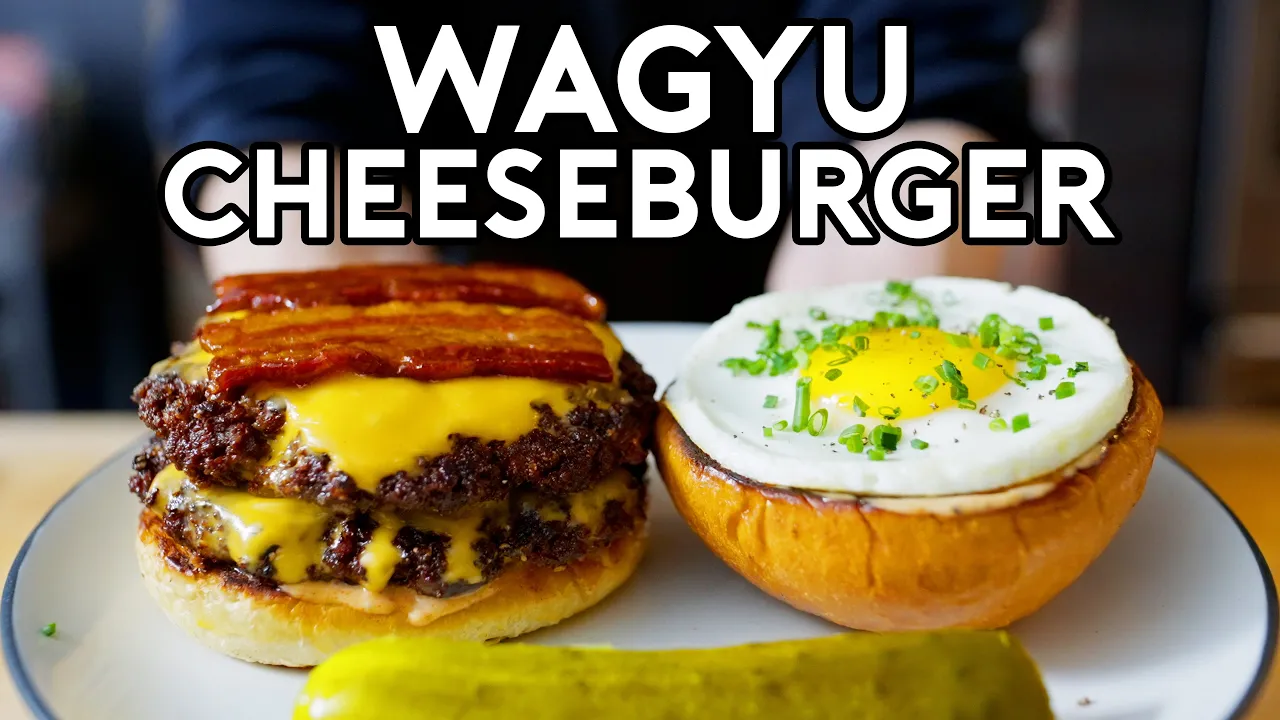 $70 Wagyu Cheeseburger   Anything With Alvin