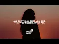 Gryffin & OneRepublic - You Were Loved (Lyrics)