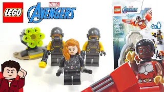 LEGO Avengers Falcon and Black Widow Team Up - (40418) Set Review