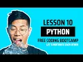 Lists - Python Lesson 10 Free Coding Bootcamp