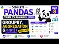Complete Pandas Course for Beginners 2026 GroupBy Aggregation agg Explained Day 8