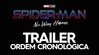 trailer homem aranha em ordem cronol gica no way home chronological order