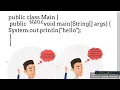 3 Explain public static void main String args in the main method