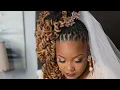 2023 latest Wedding Dreadlocks hairstyles adorable Bridal Dreadlocks subscribe for more