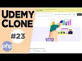 Where function Udemy clone from scratch in php Quick programming tutorial