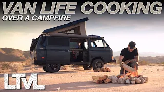 Campfire Sessions | Cooking My Favorite Meal Over a Campfire | Living The Van Life