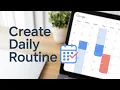 How to Create a Daily Routine Google Calendar