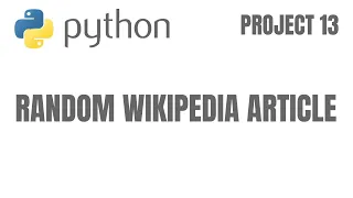 Random Wikipedia Article Using Python Build Random Wikipedia Article In Python For Beginners