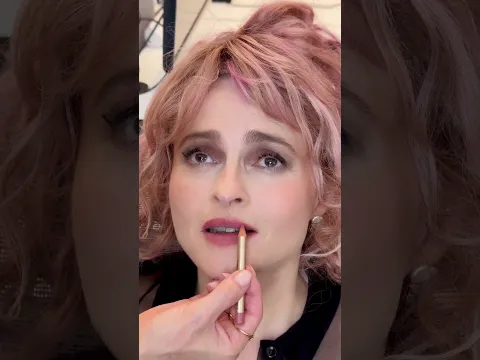 On set of this years @libertylondon beauty advent calendar advert with Helena #helenabonhamcarter