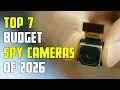 7 Best BUDGET Spy Cameras on Amazon 2026 Surveillance Security - Don t Buy Until You Watch