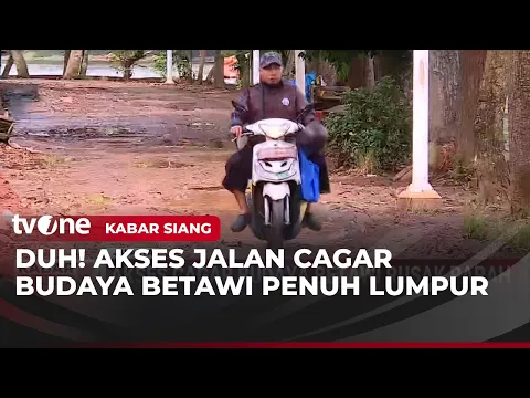 Becek dan Rusak Parah, Kondisi Miris Akses Jalan Menuju Cagar Budaya Betawi