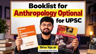 Booklist for Anthropology Optional for UPSC CSE 2027