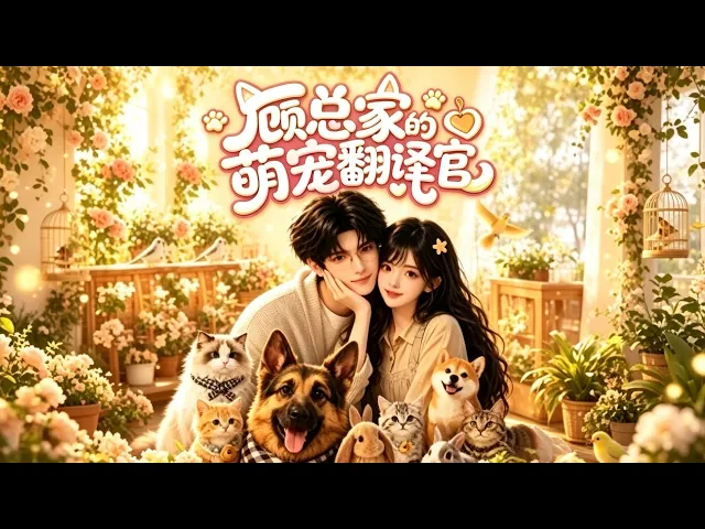 AI漫劇 ㄍ顾总家的萌宠翻译官》别人靠脸进豪门她靠狗语顺便开了个托儿所