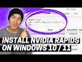 Install NVIDIA Rapids On Windows 10 TUTORIAL