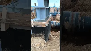 работа бетон долили колонны под камеру 