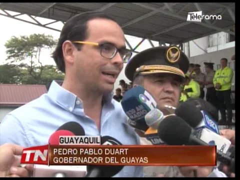 Reconocimiento a policías por trabajo ejecutado en el paro