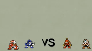 Crash and flash man vs ring and Pharoah man