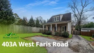 Greenville Rental Homes For Rent 403A W Faris Road Greenville South Carolina 29605