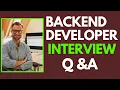 Top 25 Backend Developer Interview Questions and Answers for 2026