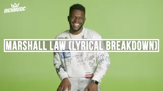 chris marshall marshall law lyrical breakdown