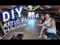 DIY Attic Floor Installation