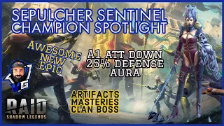 Raid Shadow Legends Sepulcher Sentinel Build Guide