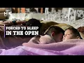 Lagu Palestinian family forced to sleep in the open after home demolished
