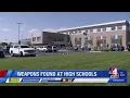 Officers respond to reports of firearms at Utah high schools on consecutive days