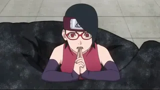 konoha chunin exam shinki vs boruto and sarada boruto using ninja tools english dub