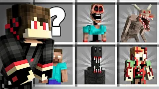 We trapped EVERY SCARY ENTITIES in Minecraft