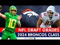 Broncos Draft Grades All 7 Rounds From 2024 NFL Draft Ft Bo Nix Jonah Elliss