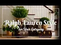 Design a Ralph Lauren-Inspired Entryway with Old-World Maps Rich Wood Equestrian Decor