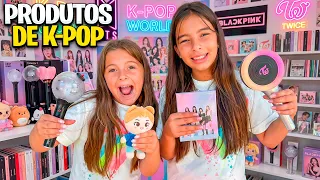 COMPRANDO E TESTANDO COISAS DO KPOP E KOREANAS