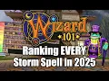Ranking EVERY Storm Spell PvE in Wizard101