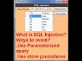 sql injection attack in vb net and sql server