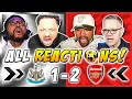 Download Lagu Arsenal and Rivals \u0026 Haters Fan Reactions to Newcastle 1-2 Arsenal | Premier League Fan Reactions