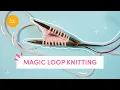 How to knit MAGIC LOOP Beginners easy tutorial